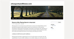 Desktop Screenshot of ohiosportsandfitness.com